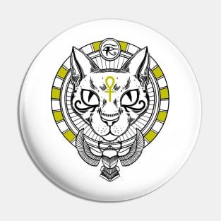 Egyptian cat Pin