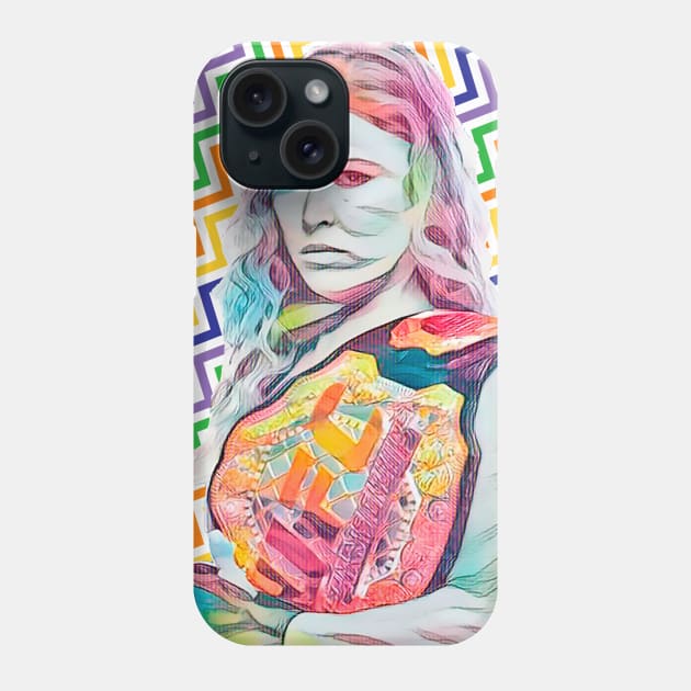 Rowdy Ronda Colorful Phone Case by FightIsRight