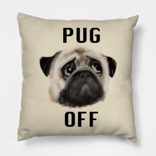 Pug Off Pillow