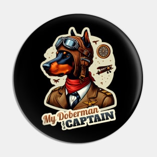 Pilot Doberman Pin