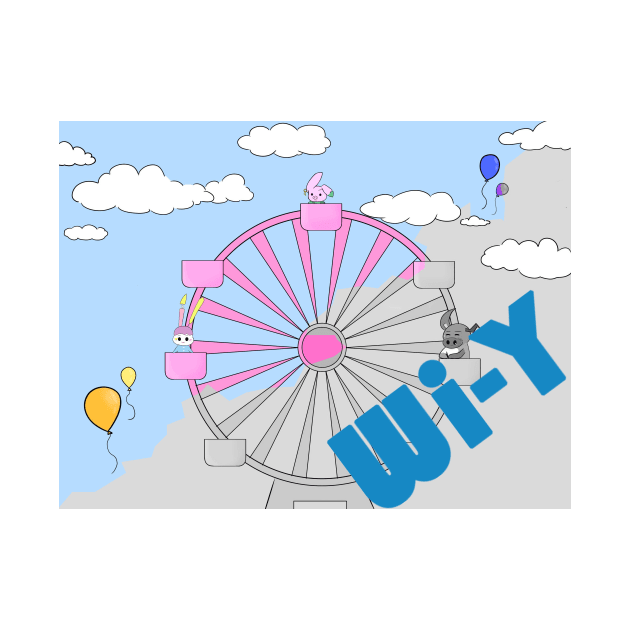 Ferries wheel by Wi - Y