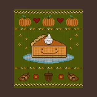 Autumn Pumpkin Pie Knit T-Shirt