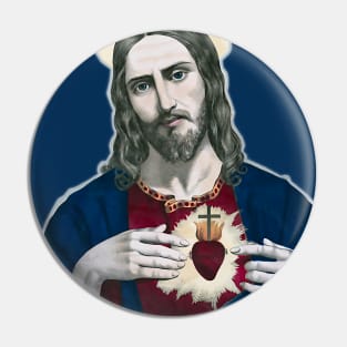 The Sacred Heart of Jesus Christ Pin