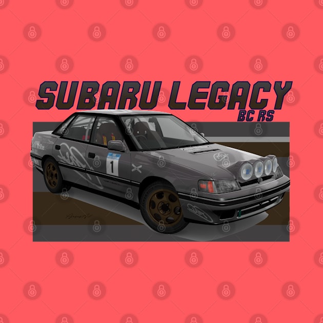 Subaru Legacy BC RS by PjesusArt