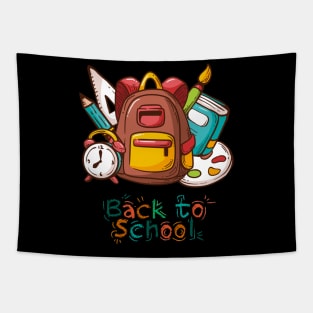 Welcome Back To School TShirt Funny Teacher Love gift TShirt Tapestry