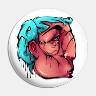 Graffiti Character Pin