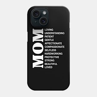 Mothers Day Mom Mama Mothers Specifications Phone Case