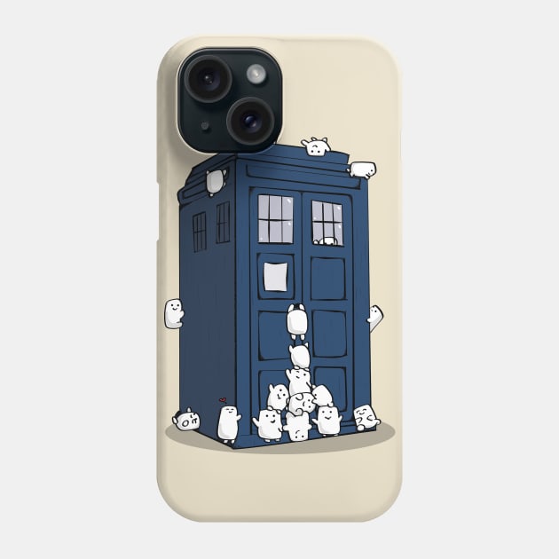 The Adipose Have the Phone Box Phone Case by KittenKirby