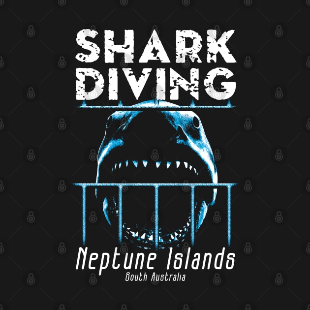 Shark Diving at Neptune Island by TMBTM