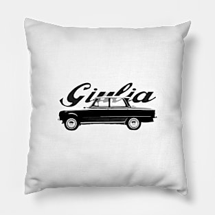 Alfa Romeo Giulia (black) Pillow