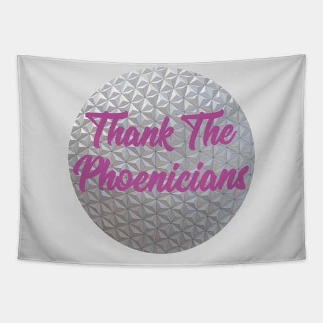 Thank The Phoenicians Tapestry by MPopsMSocks