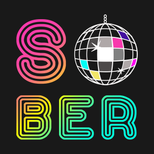 Sober Disco Ball T-Shirt