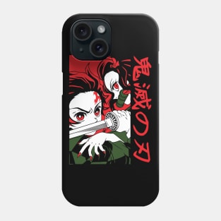 Tanjiro & Nezuko Demon Slayer Phone Case