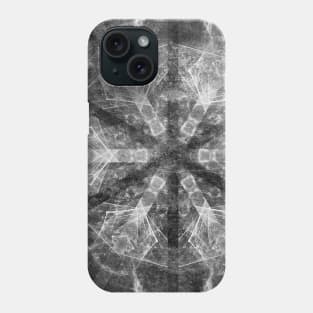 Magical black and white mandala 007 Phone Case