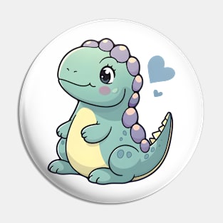 Cute Kawaii Dinosaur Pin