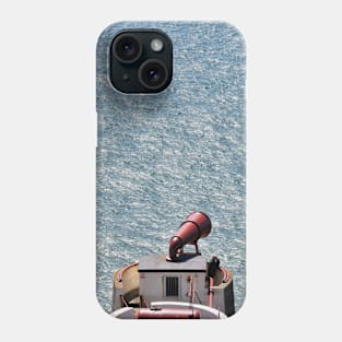 Looking out to sea: Mull of Galloway Lighthouse foghorn Phone Case