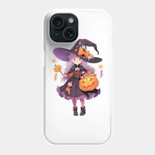 Witch Halloween Shirt Phone Case