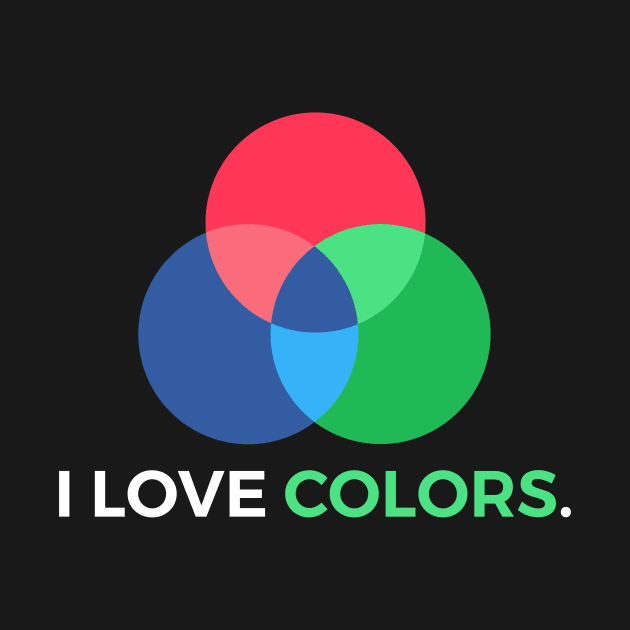 RGB Colors Graphic Designer by Clouds