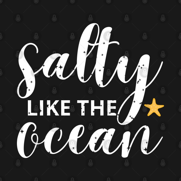 salty like the ocean by mdr design