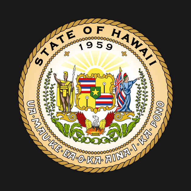 Seal of the State of Hawaii by Flags of the World