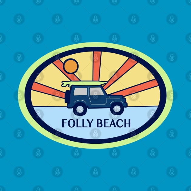 Folly Beach by Trent Tides