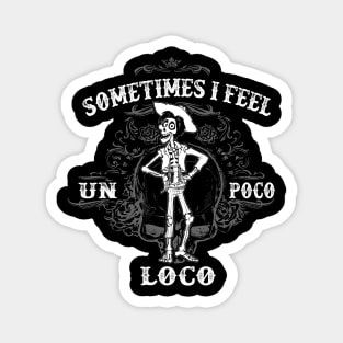 Sometimes I feel Un Poco Loco Magnet