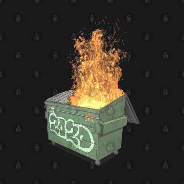 Dumpster Fire 2020 Variant by JCD666