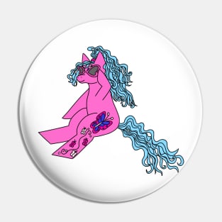 Pony in Sunglasses Pin