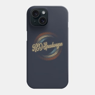 REO Speedwagon Circular Fade Phone Case