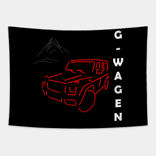 Mercedes G-Wagen Design - King off road #2 Tapestry