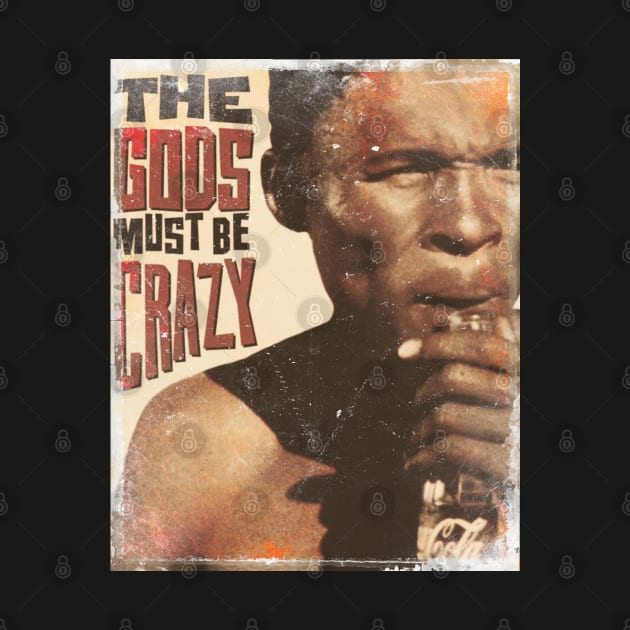 Vintage The Gods Must Be Grazy Comedy Film by Ihkwan Art