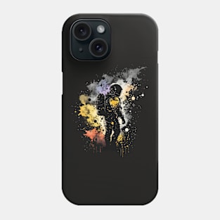 Cosmic Ventures Tie Dye Astronaut Drip Phone Case