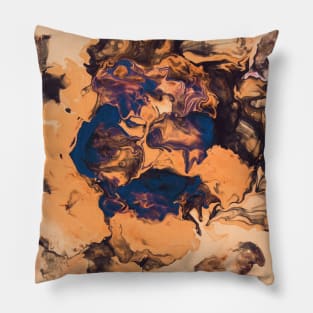 Orange inks Pillow