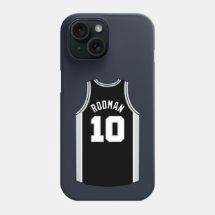 Dennis Rodman San Antonio Jersey Qiangy Phone Case