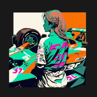 Race in Color: Pop Art Style T-Shirt