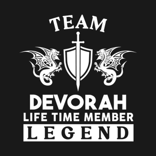 Devorah Name T Shirt - Devorah Life Time Member Legend Gift Item Tee T-Shirt