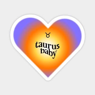 taurus baby Magnet