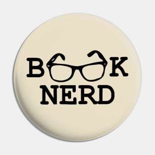 Book Nerd Pin