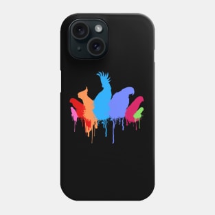 PARROT LOVER BUDGIE, COCKATIEL, CONURE DESIGN Phone Case