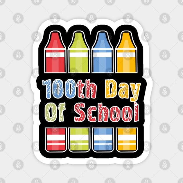 100th Day of School Pre K PreK Teacher Life Magnet by ArtedPool