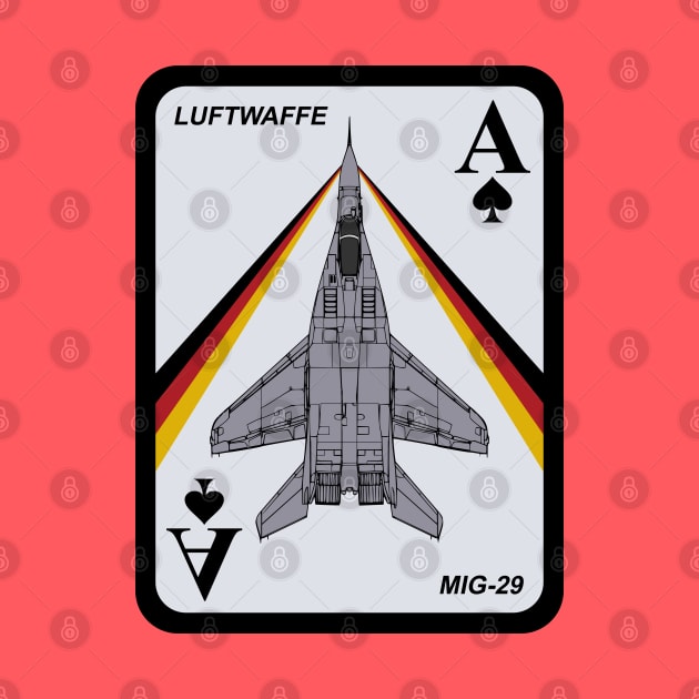 Mig-29 Fulcrum Luftwaffe Patch by TCP