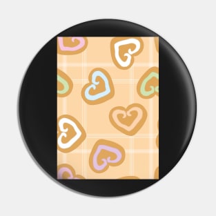 Gingerbread Heart Pin