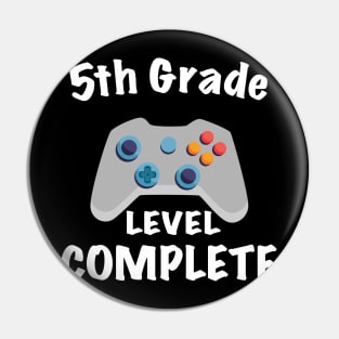 5th Grade Level Complete Graduation 2020 Pin