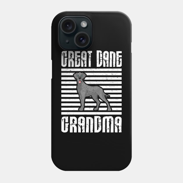 Great Dane Grandma Proud Dogs Phone Case by aaltadel