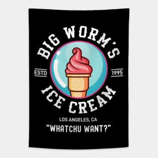 Big Worm's Ice Cream, Friday Movie Tapestry