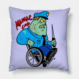 Maniac cop classic horror mashup funny Pillow