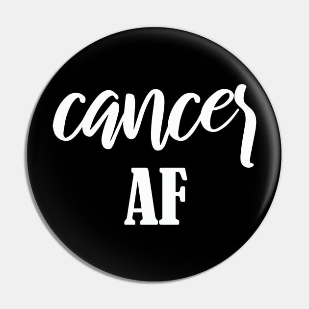 Cancer AF Pin by jverdi28