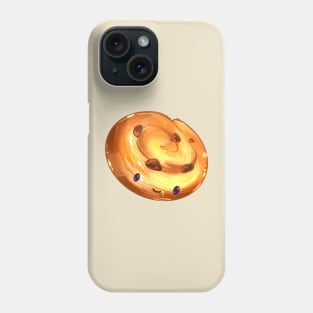 Happy Raisin Bun (Pan au raisin) Phone Case