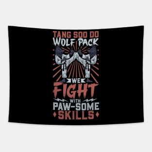 Wolf - Tang Soo Do Tapestry