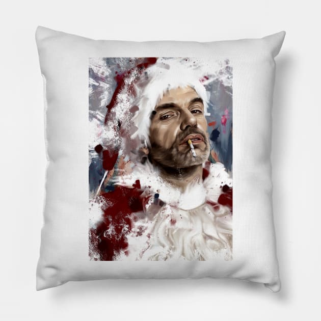 Bad Santa Pillow by dmitryb1